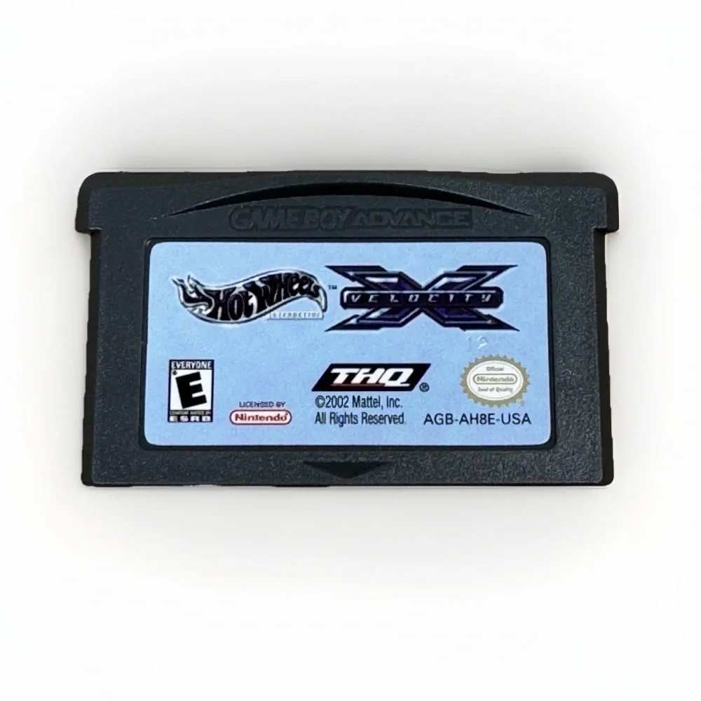 Hot Wheels: Velocity X (Nintendo Game Boy Advance, 2002) Tested WORKS